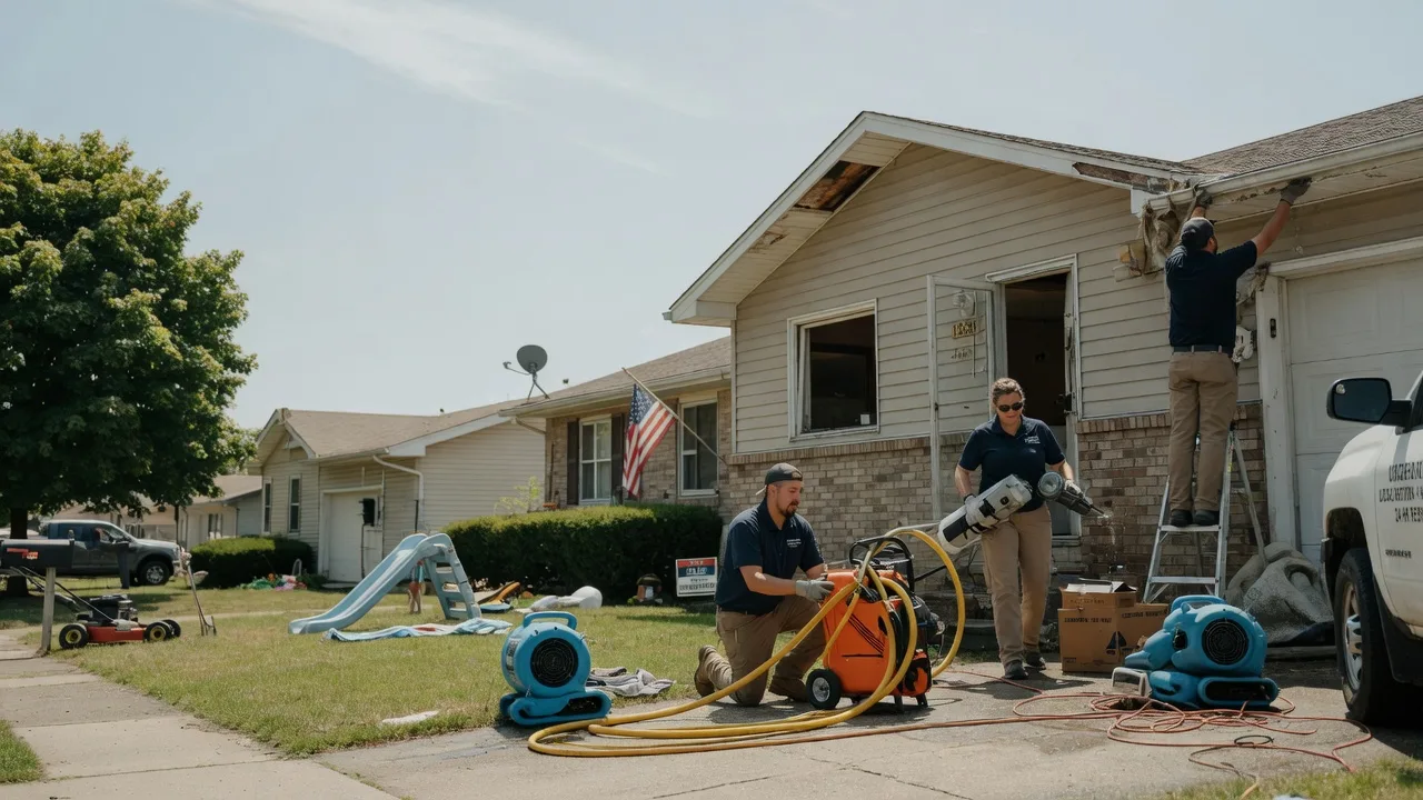 Water Damage Restoration in Danciger, TX near me